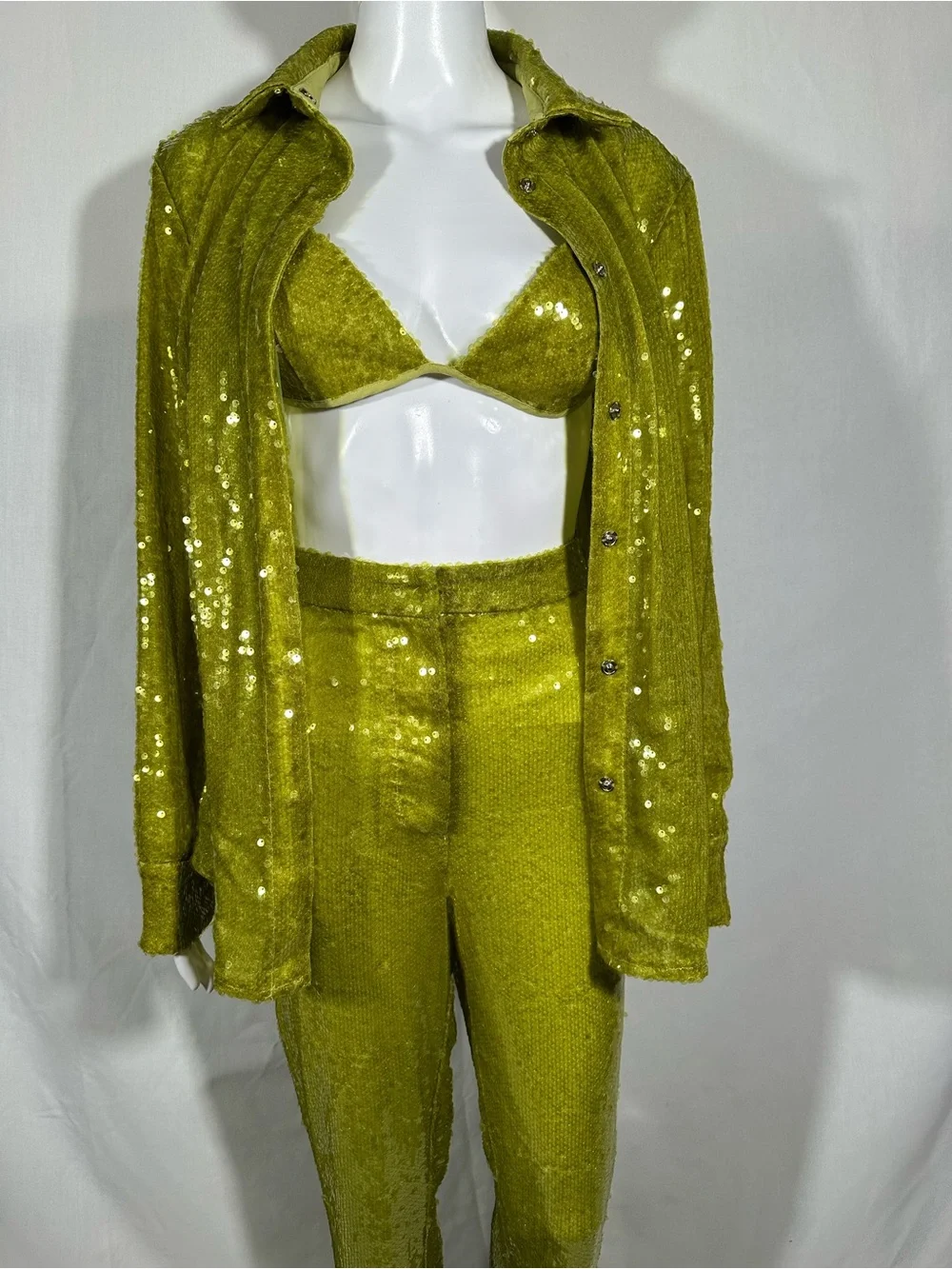 Fashion Nova Luxe Sequin Set NWT